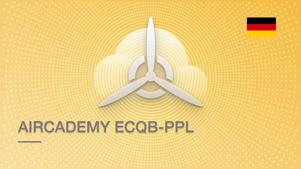 ECQB-PPL Fragendatenbank (AIRCADEMY) - 12 Monate